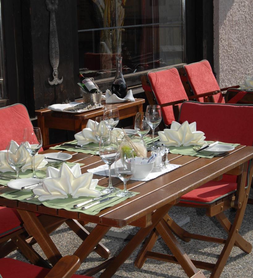 Hospiz Alm Residenzen Hotell Sankt Christoph Am Arlberg Exteriör bild